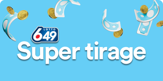 Super tirage de Lotto 649.